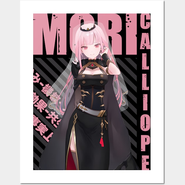 Vtuber - Mori Calliope #01 Wall Art by Recup-Tout